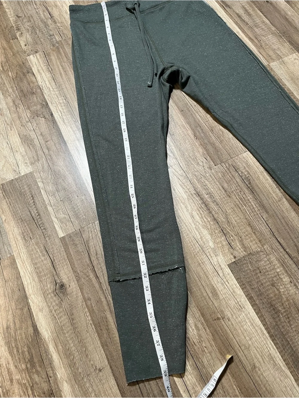 A New Day Olive Green Speckled Joggers - Size Medium - Picture 14 of 16